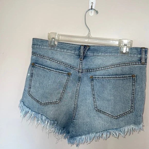 Free People Jean Shorts - Picture 2 of 2
